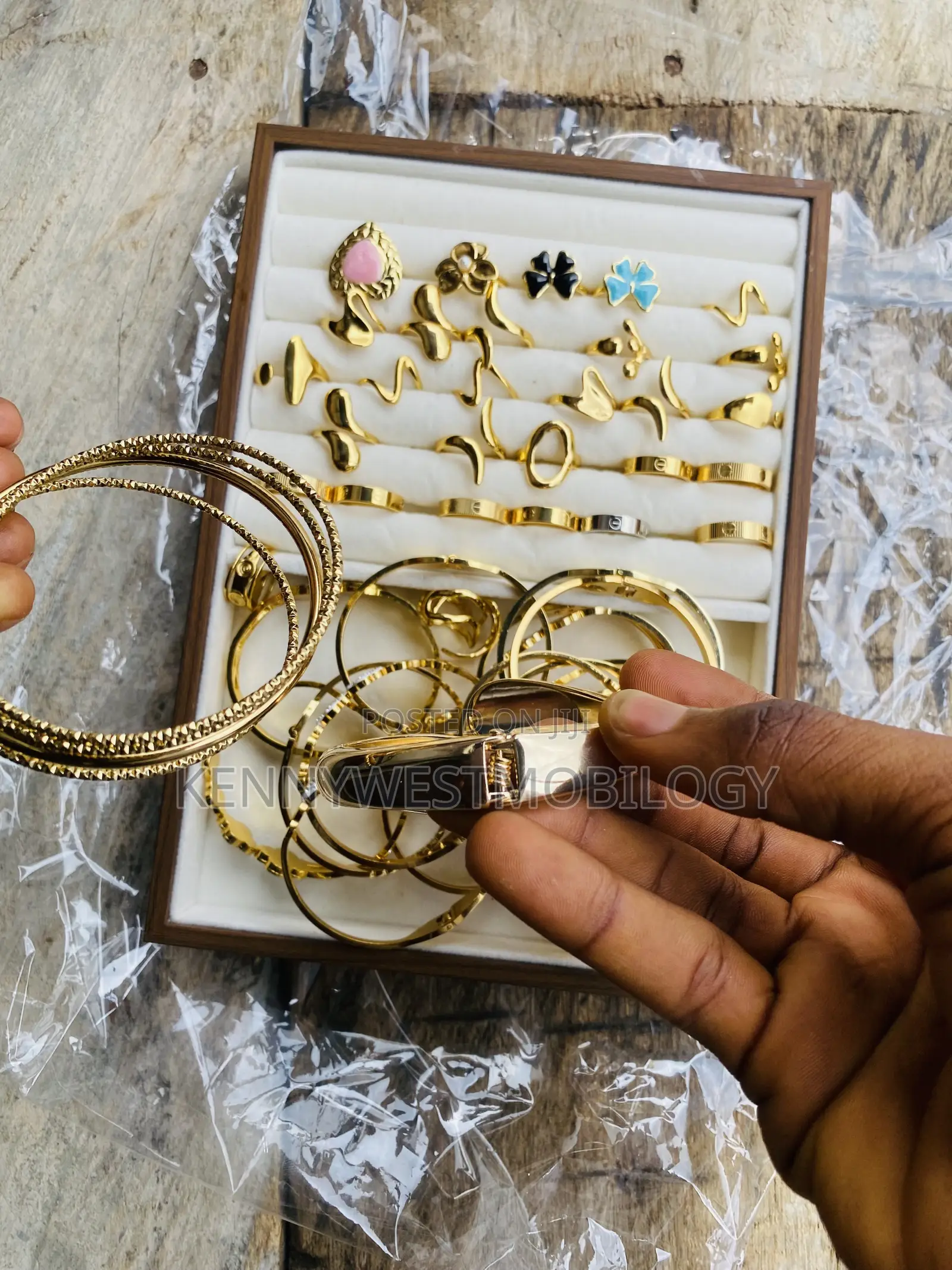 Luxury Gold-Tone Bangles & Bracelets