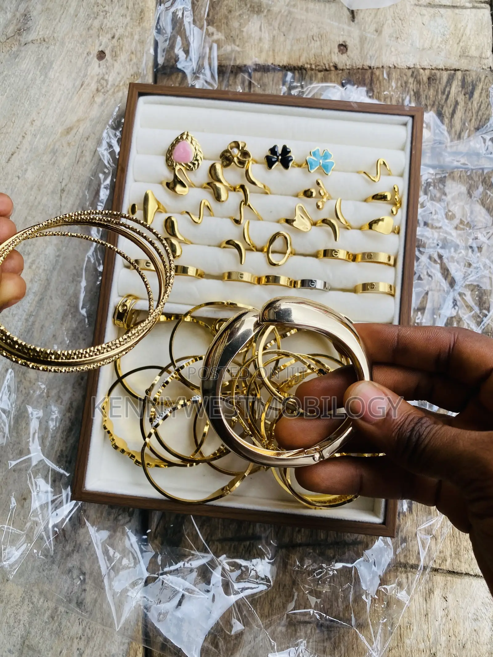 Luxury Gold-Tone Bangles & Bracelets