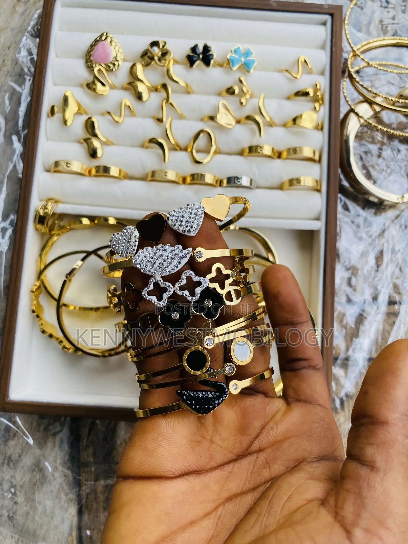 Luxury Gold-Tone Bangles & Bracelets