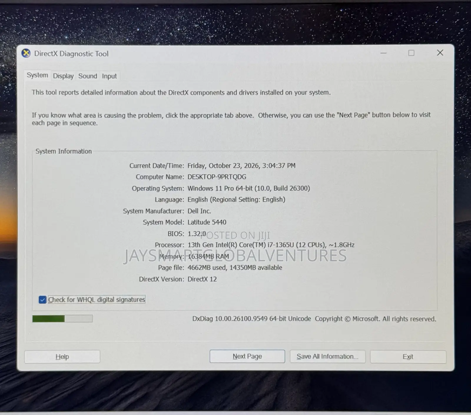 Laptop Dell Latitude 5440 16GB Intel Core i7 SSD 512GB