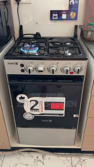 Scanfrost 3+1 Gas Cooker With 2in1 Grill&Oven