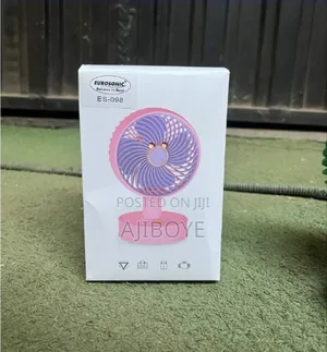 Rechargeable Table Fan With Night Light, Mini Fan SX5015
