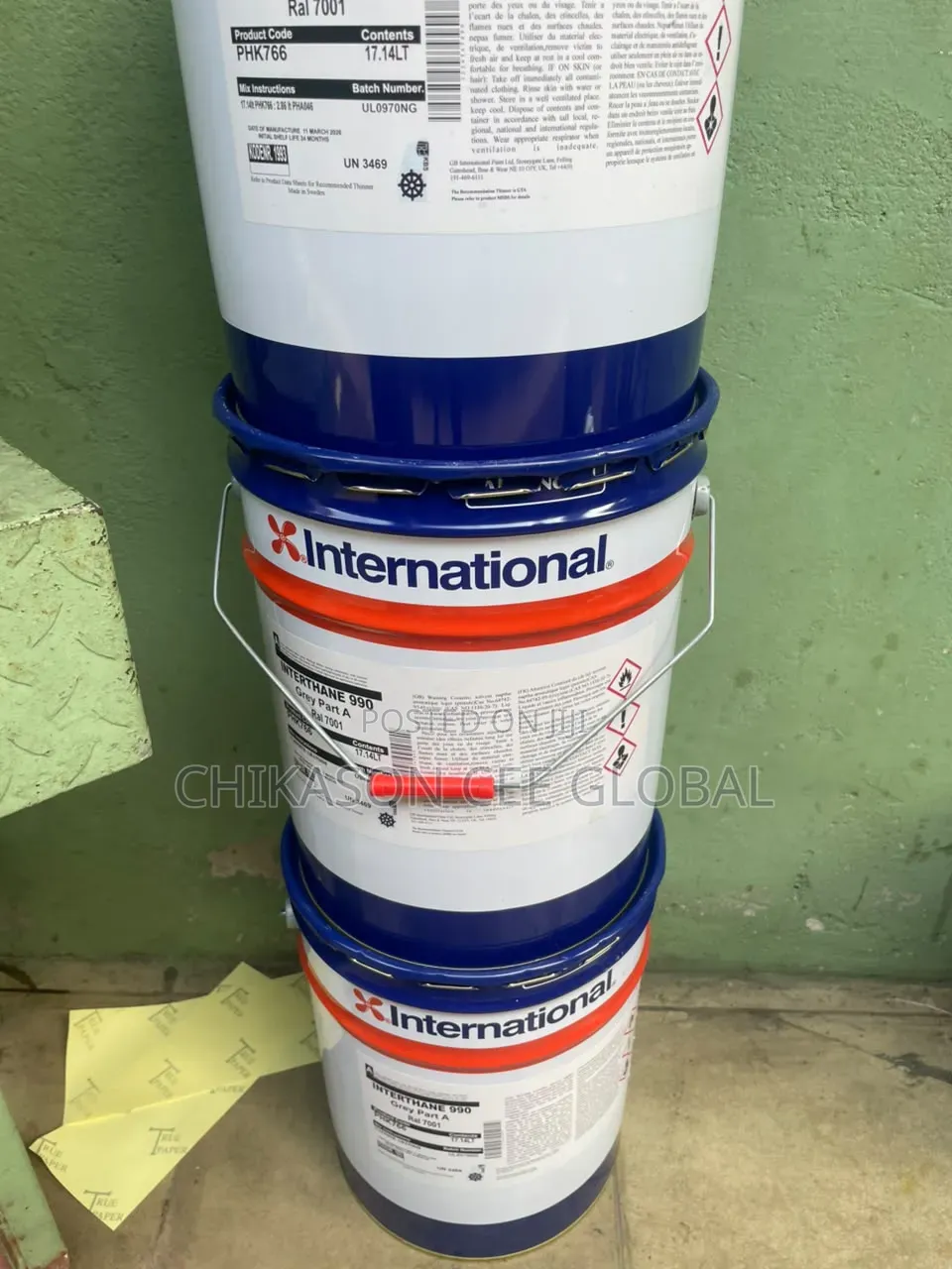 International Interthane 990 (A/B) Double Components Marine Paint