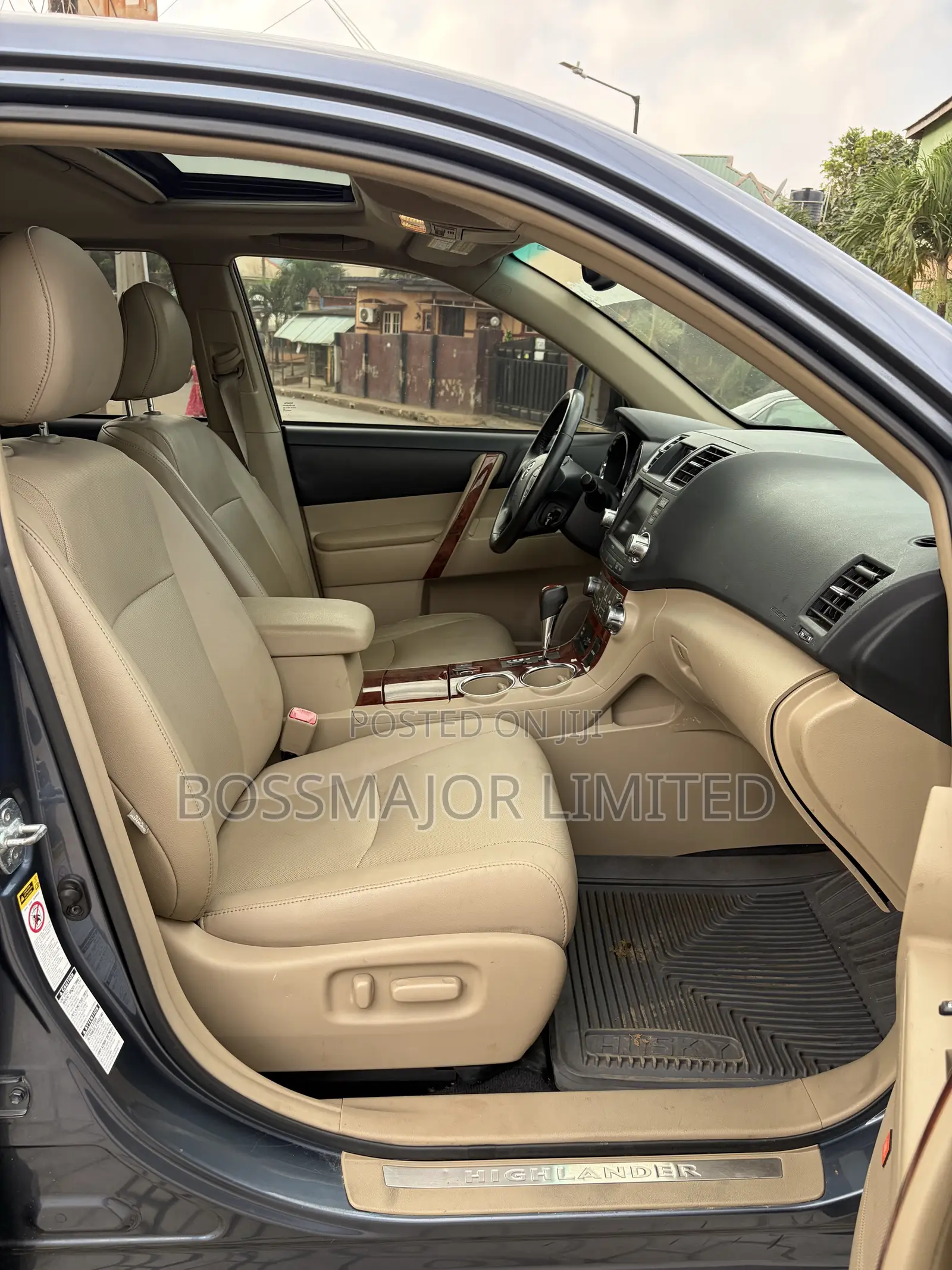 Toyota Highlander Limited 2012 Blue