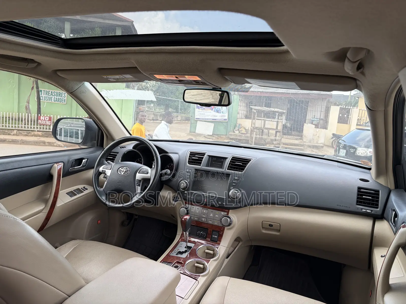 Toyota Highlander Limited 2012 Blue
