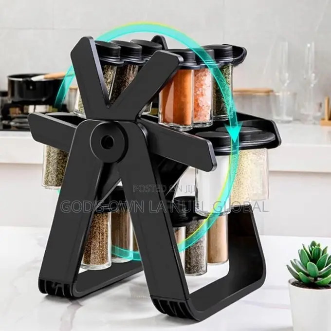 Rotating Spice Rack