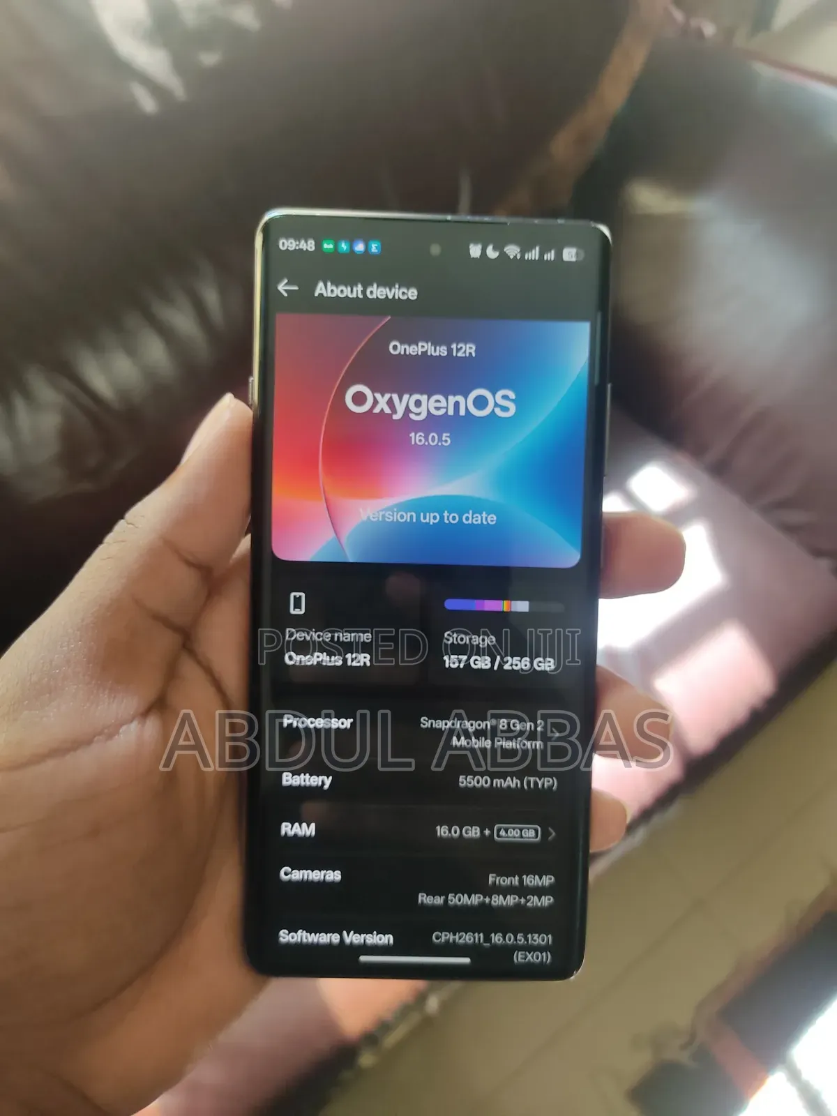 OnePlus 12R 256 GB Black