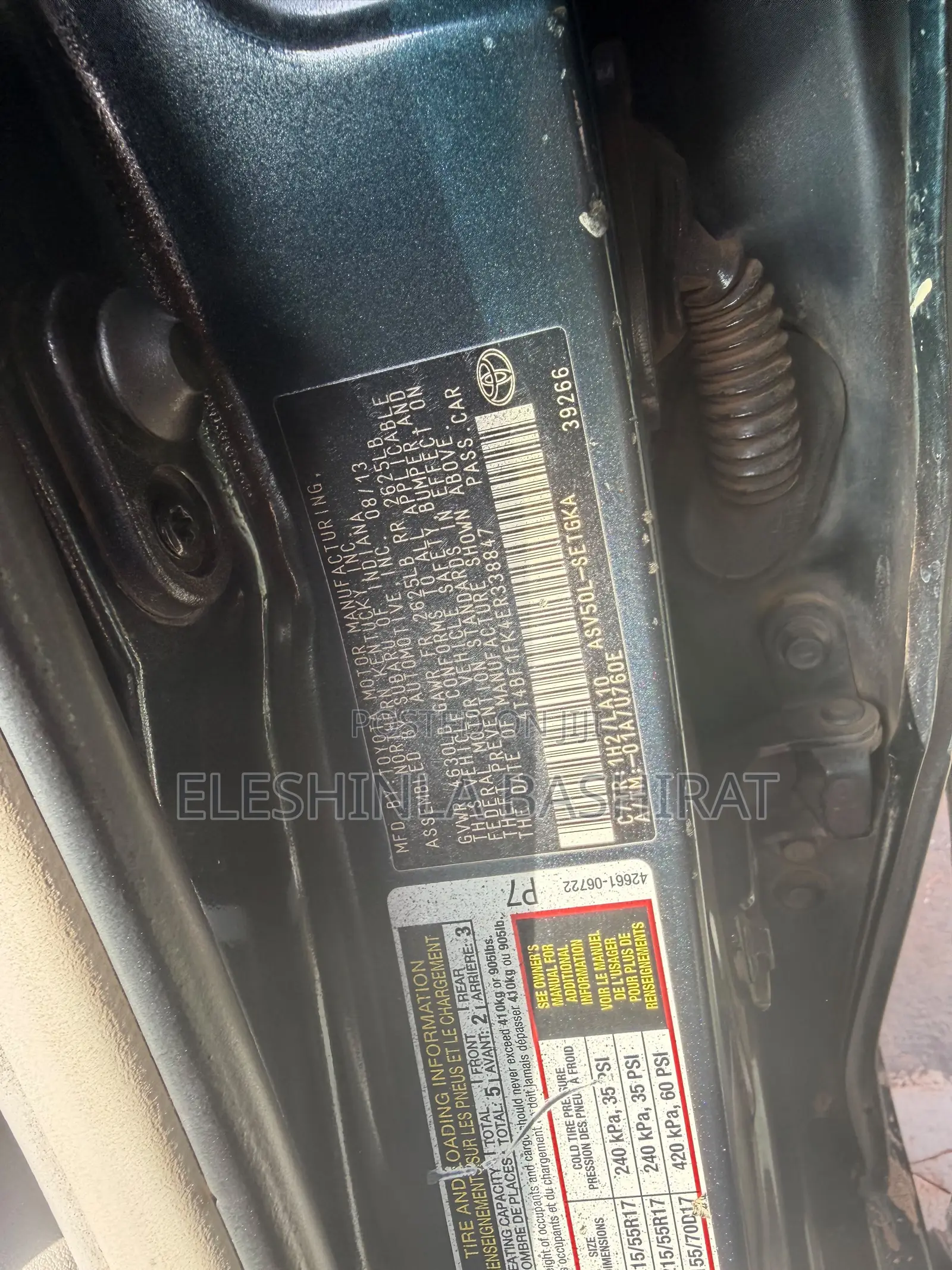 Toyota Camry 2014 Gray