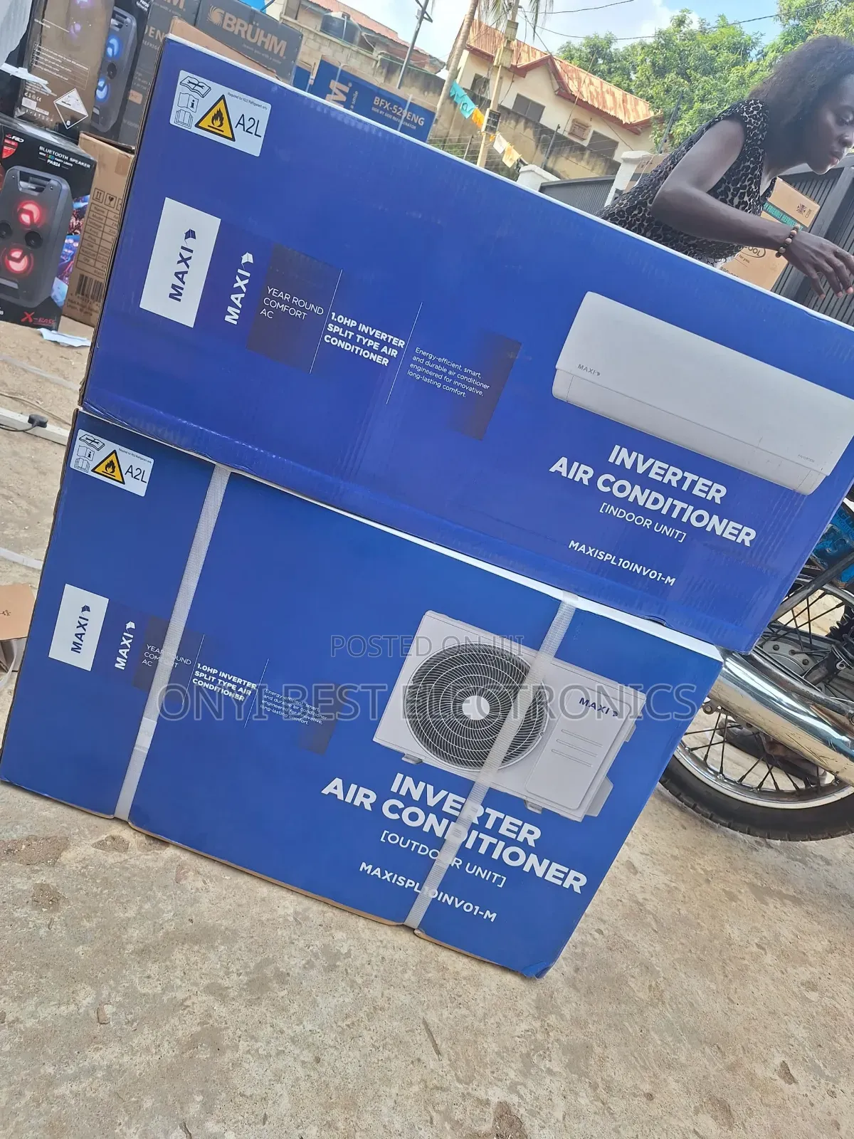 MAXI 1Hp Split Unit Inverter Air Conditioner | SPLIT1HPINV