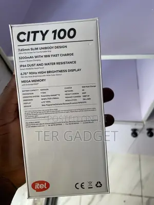 New Itel A100C 128 GB