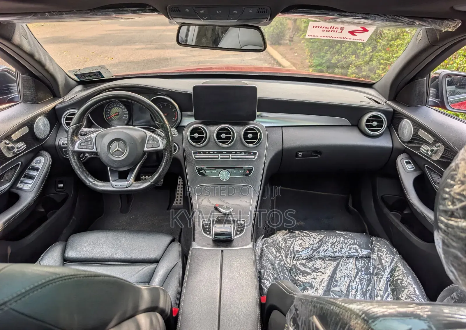 Mercedes-Benz C450 2016 Red