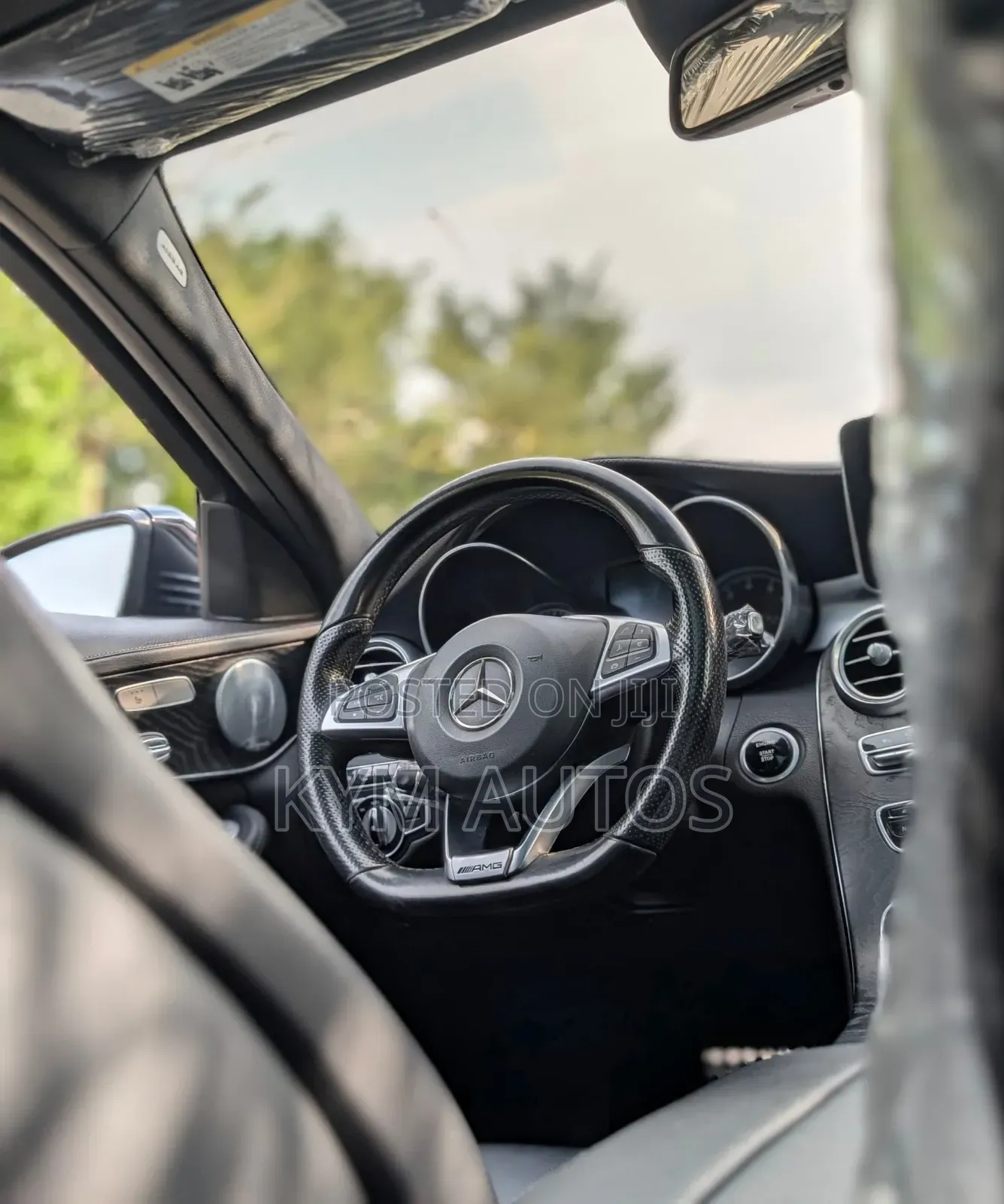 Mercedes-Benz C450 2016 Red