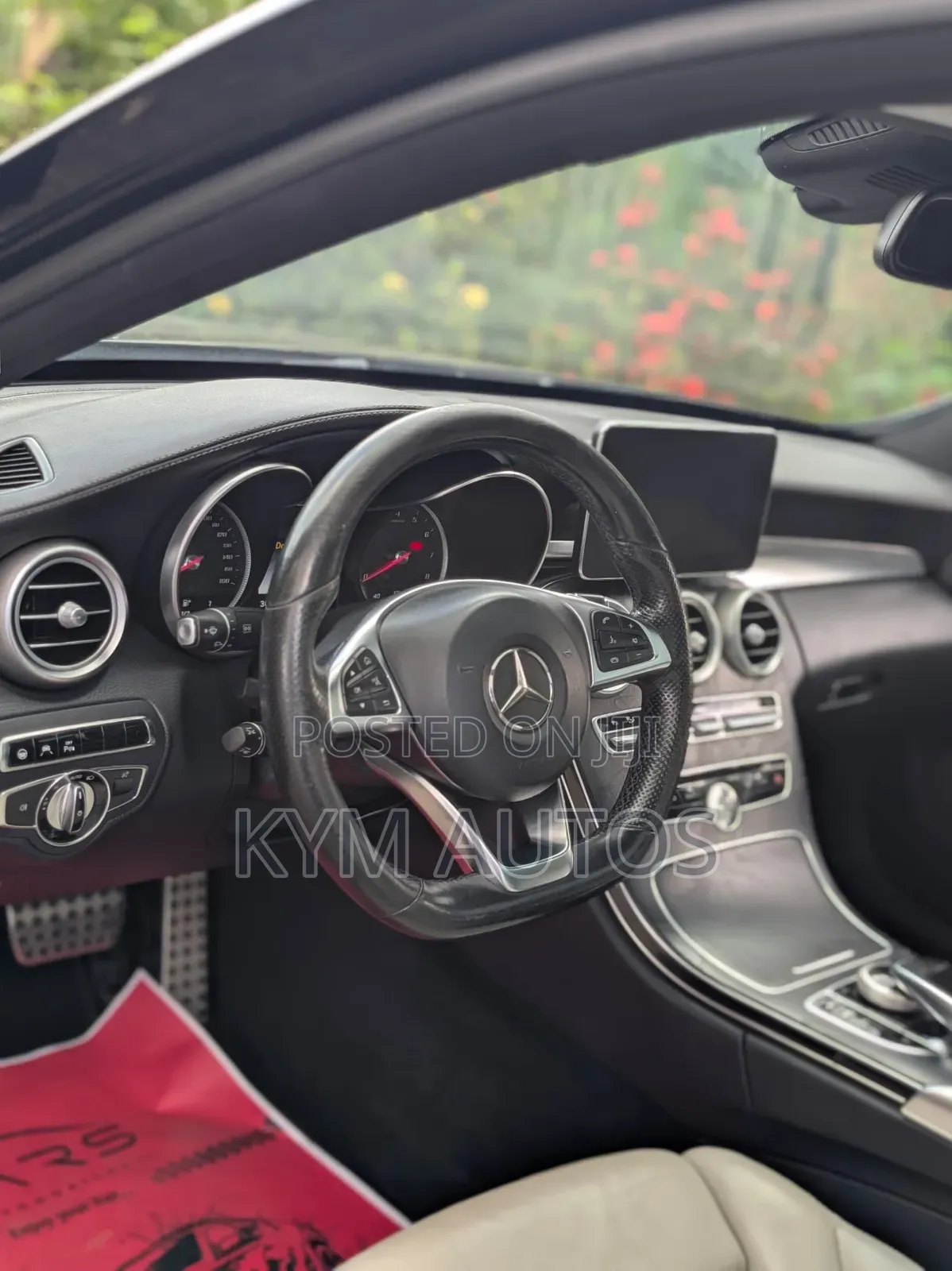 Mercedes-Benz C450 2016 Red