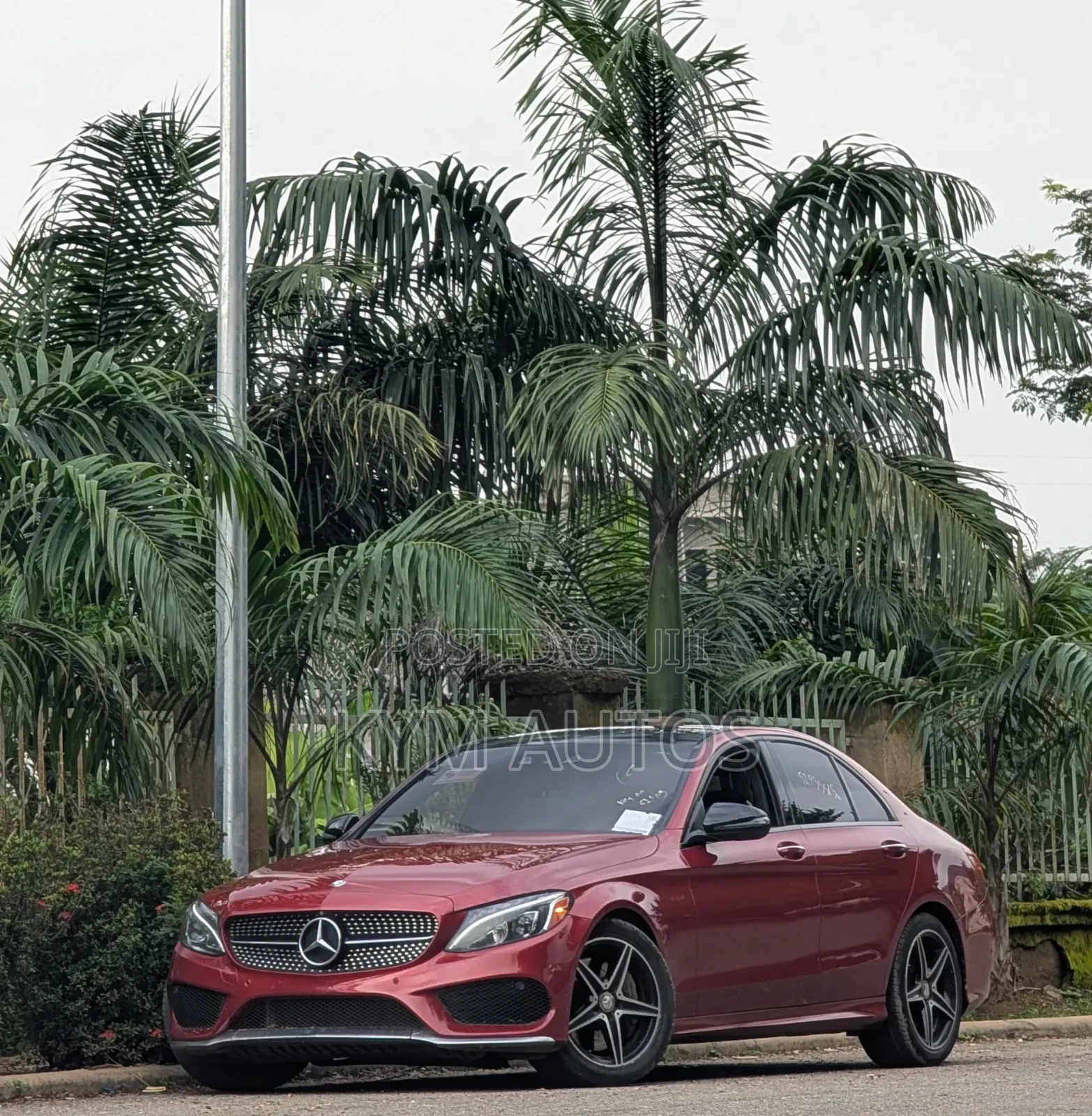 Mercedes-Benz C450 2016 Red