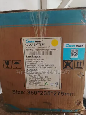 2.5kwh_12v 200ah Cworth Luthiun Battery