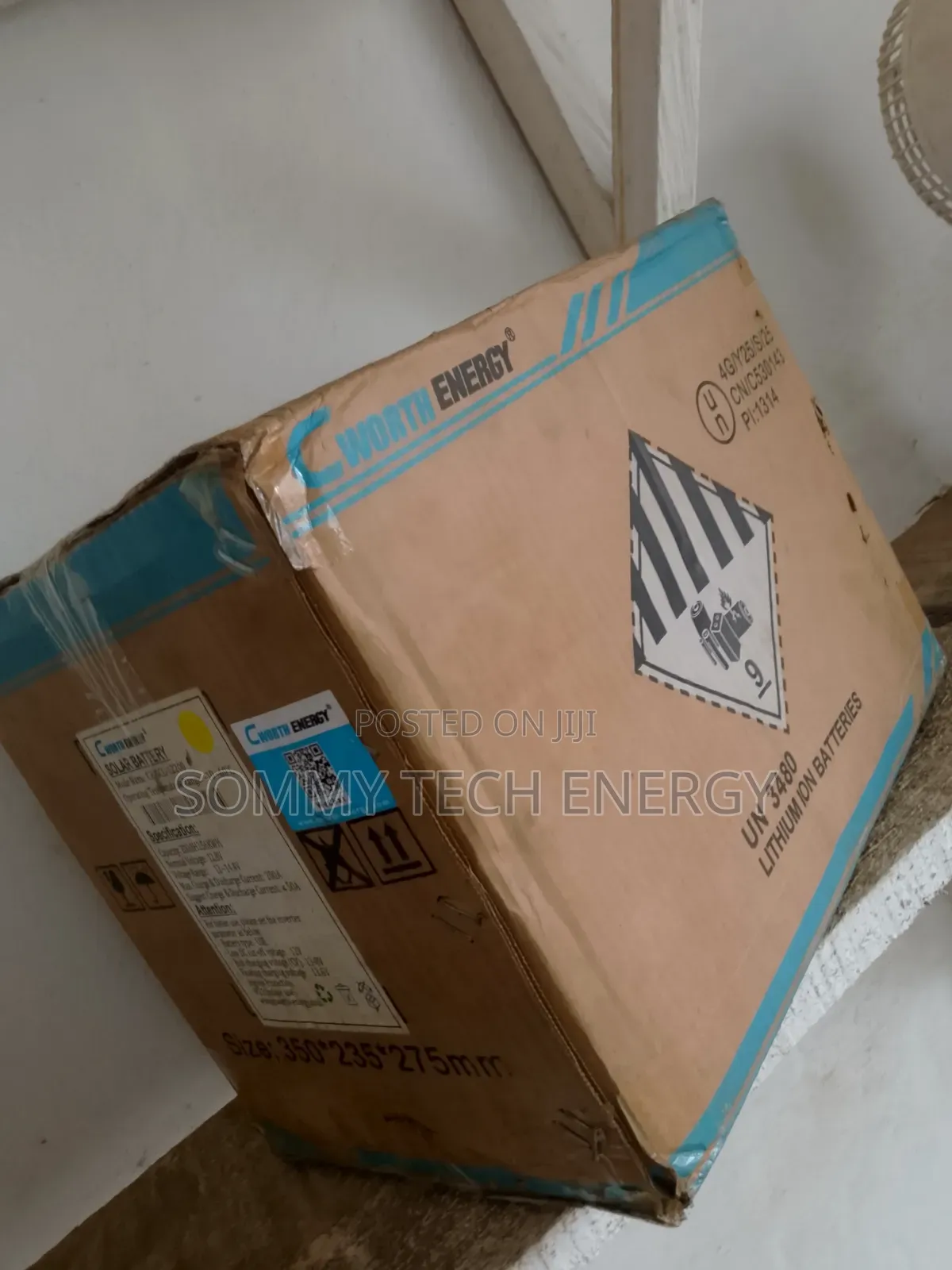 2.5kwh_12v 200ah Cworth Luthiun Battery
