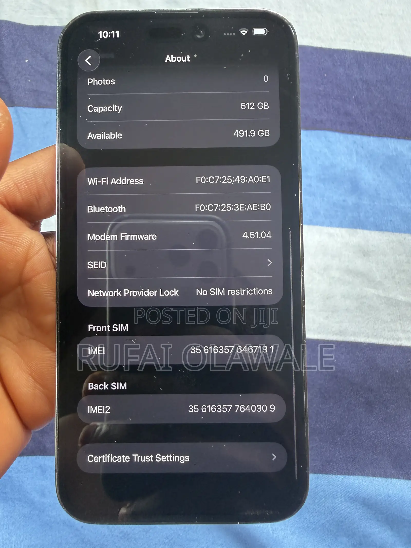 Apple iPhone 14 Pro Max 512 GB Blue