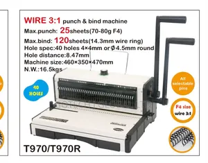 Wire Jotter Binder Machine