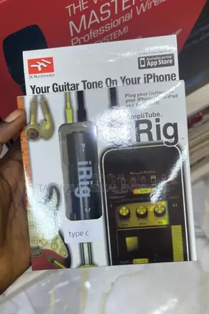 IK Multimedia AmpliTube iRig Mobile Guitar Interface Adapter