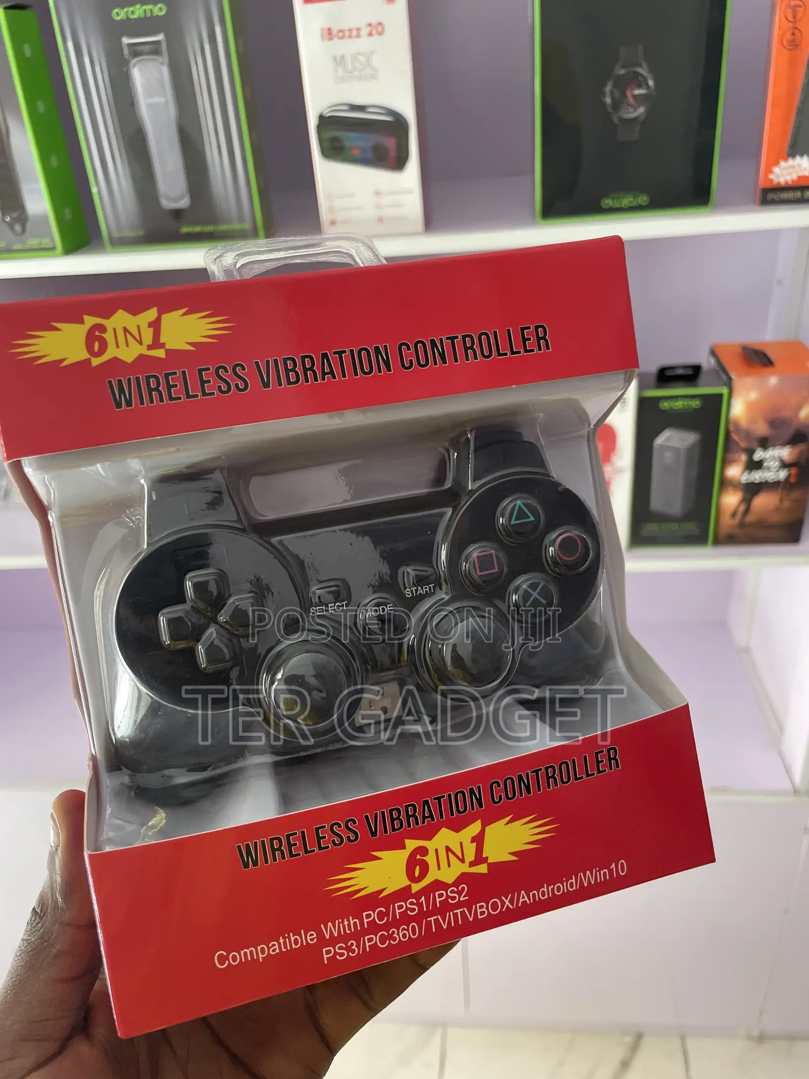 6 in 1 Wireless Vibration Controller