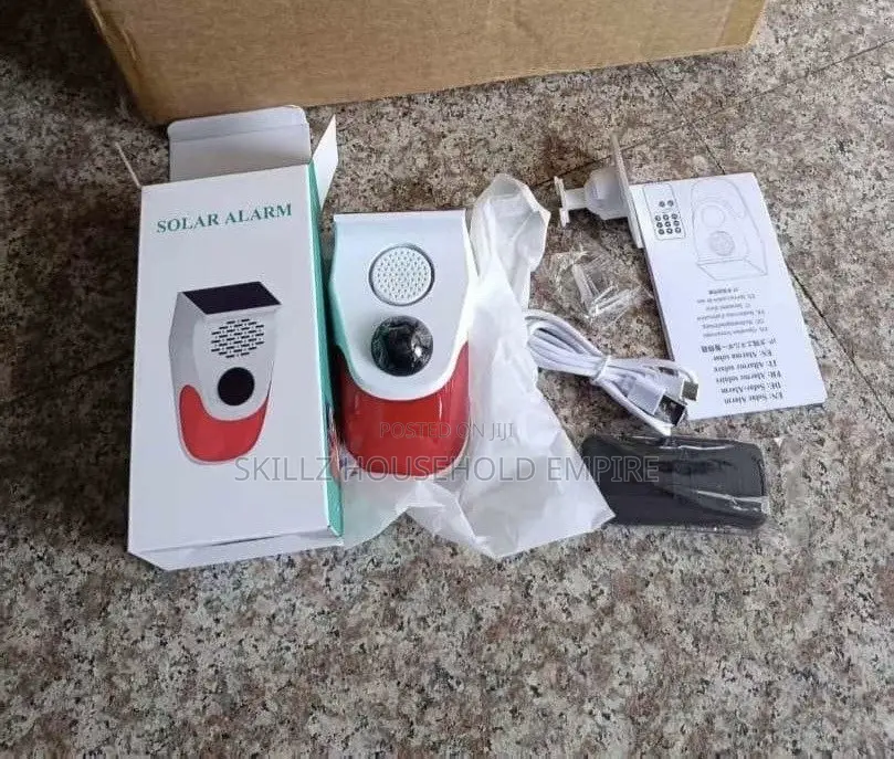 Solar Powered Alarm Sensor