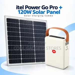 Itel Power Go Pro and 120w Solar Panel