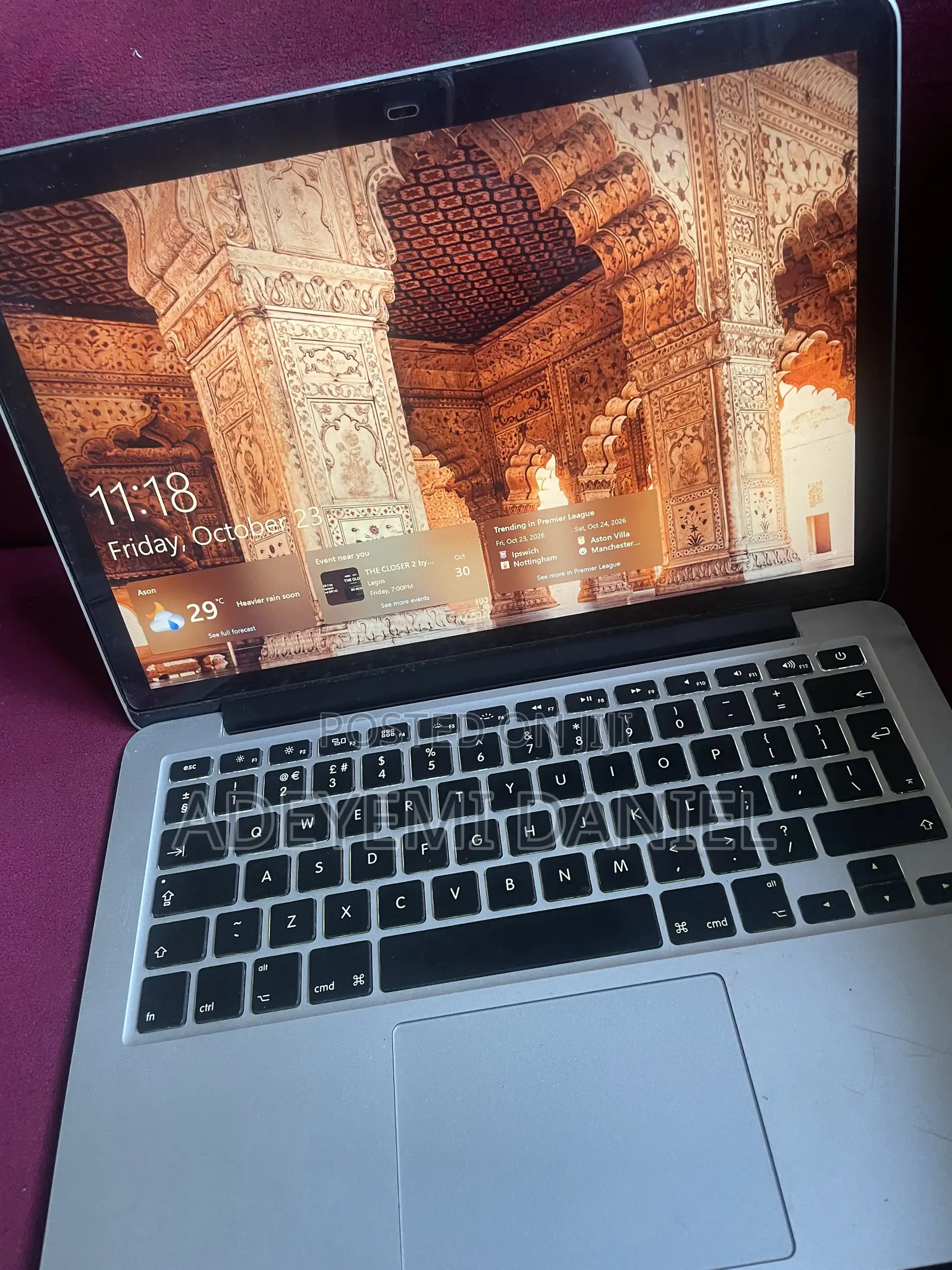 Laptop Apple MacBook Pro 2015 8GB Intel Core i5 SSD 500GB