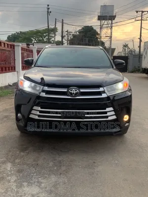 Toyota Highlander XLE 4x2 V6 (3.5L 6cyl 8A) 2017 Black