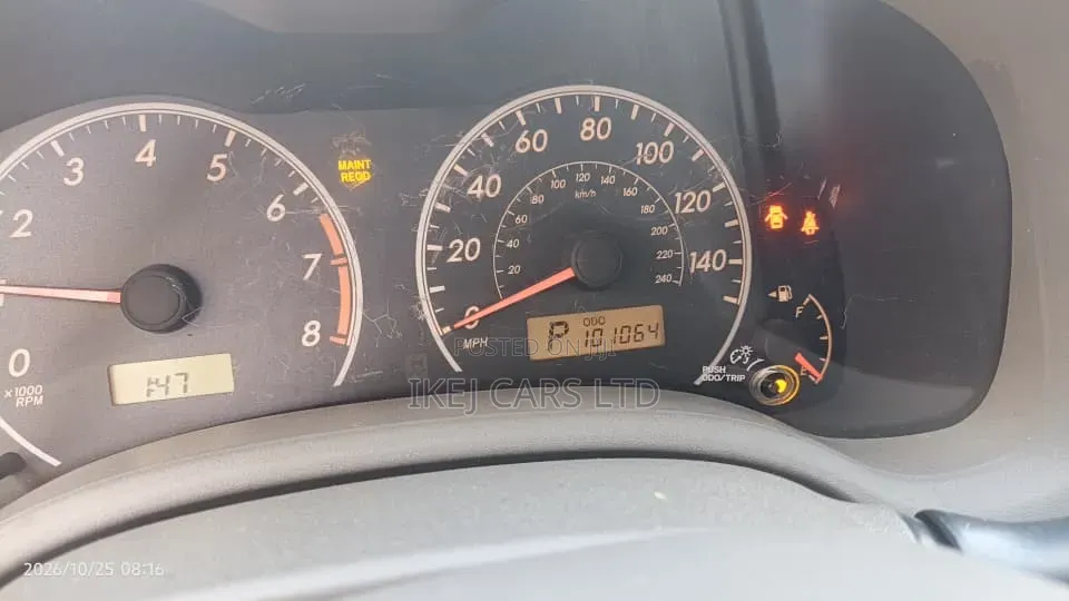 Toyota Corolla 2010 Red