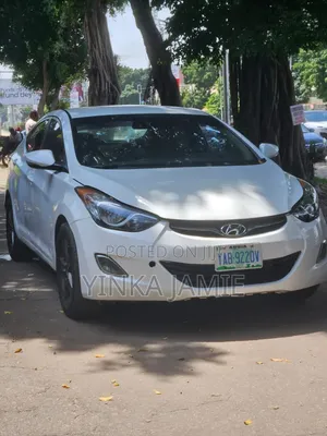 Hyundai Elantra Sport 4dr Sedan (2.0L 4cyl 6M) 2014 White