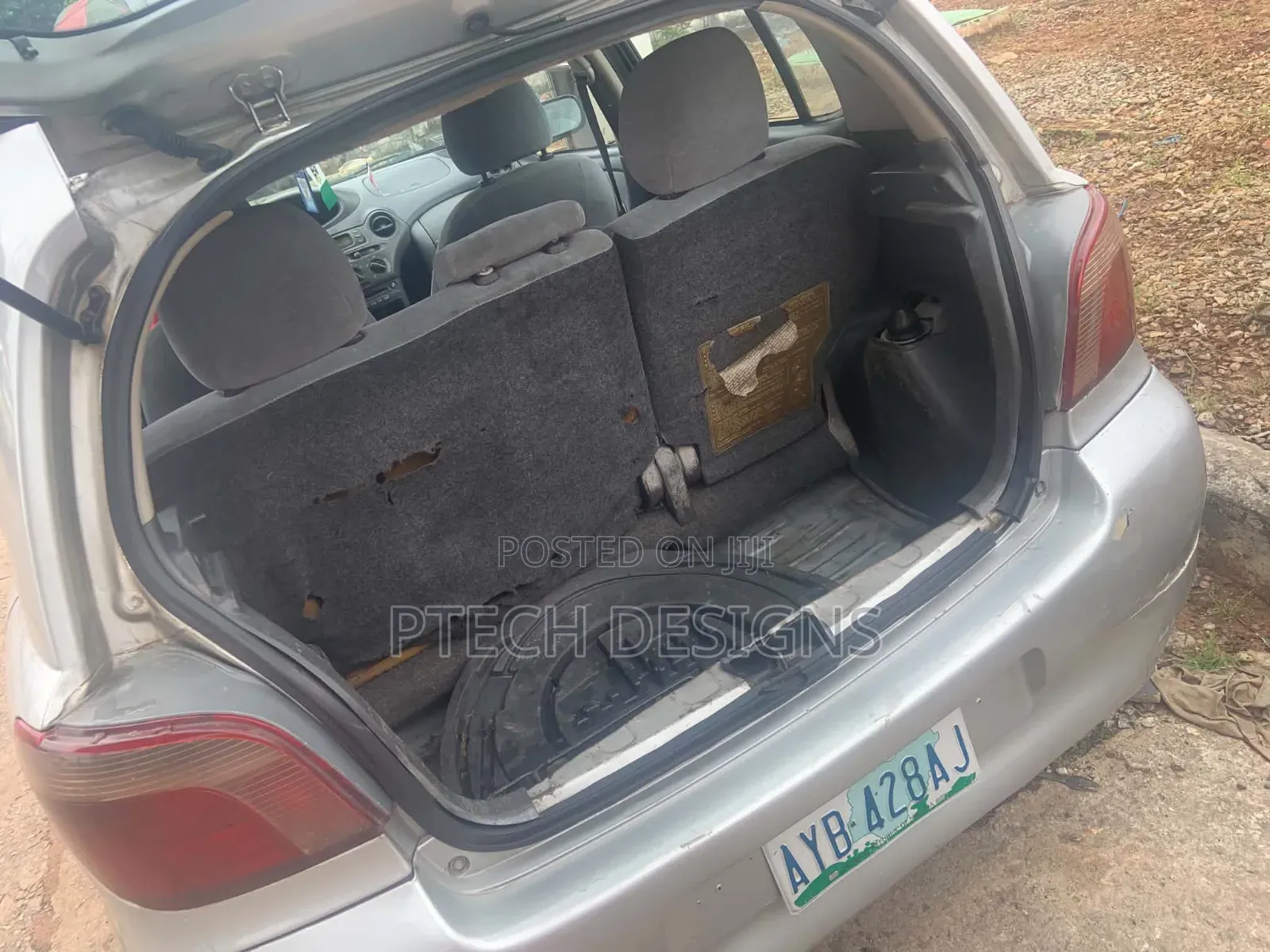 Toyota Yaris 2004 Silver