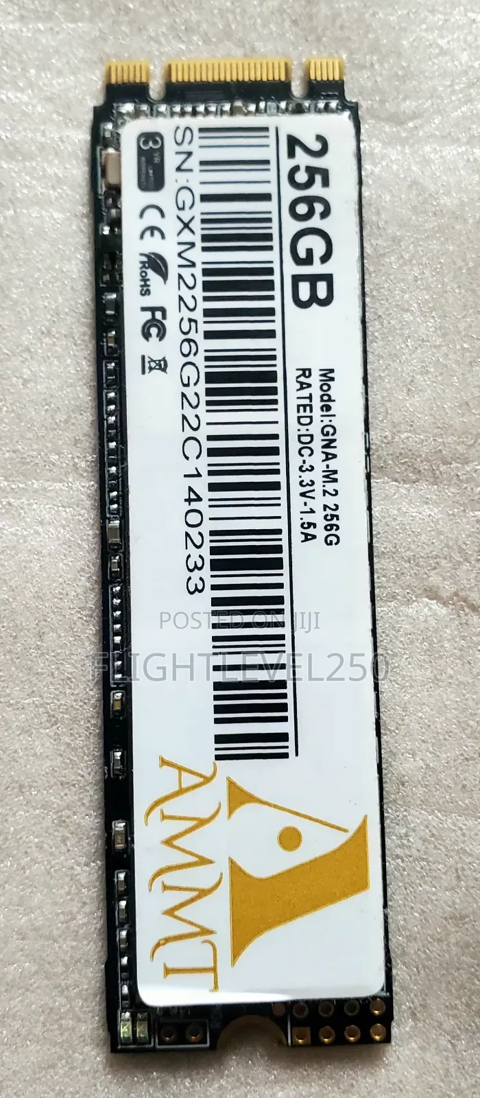 256gig M2 Storage
