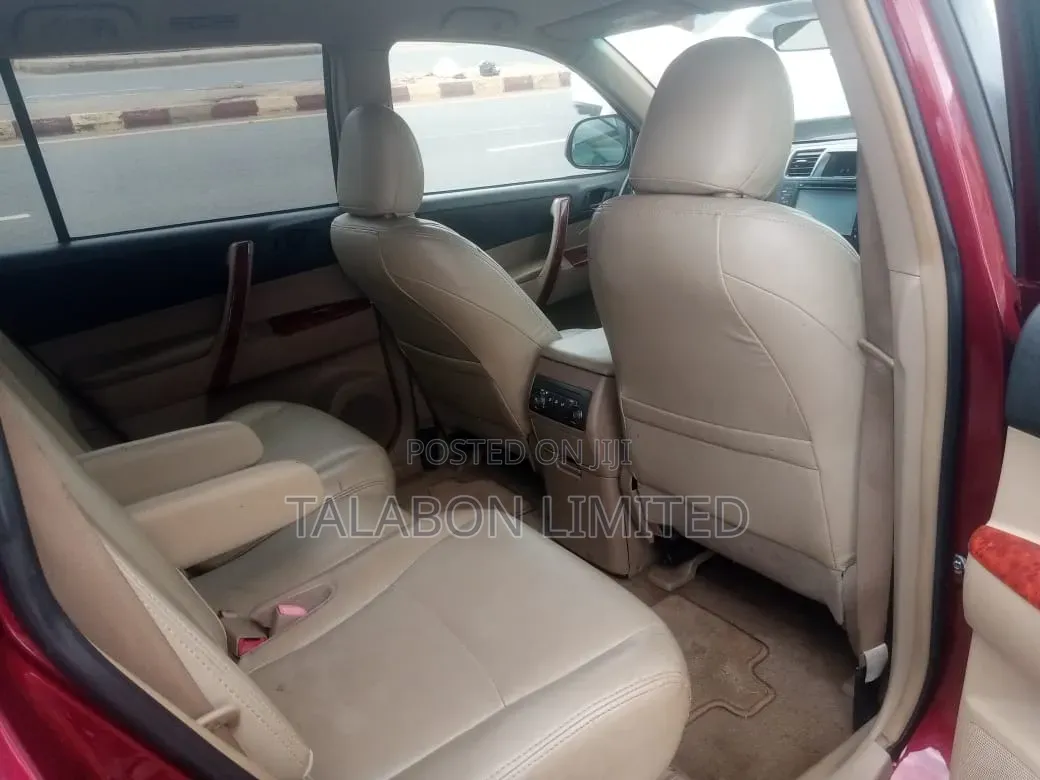 Toyota Highlander 4x4 2008 Red