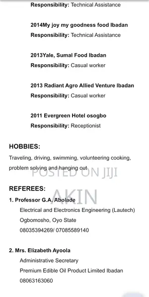 Mr Olaitan Akin