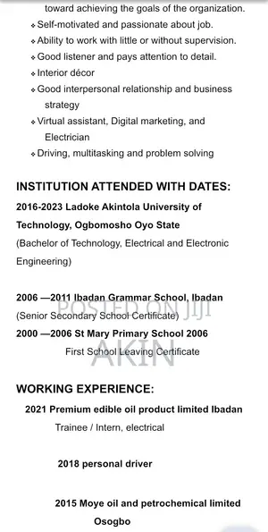 Mr Olaitan Akin