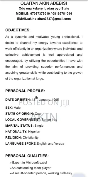 Mr Olaitan Akin