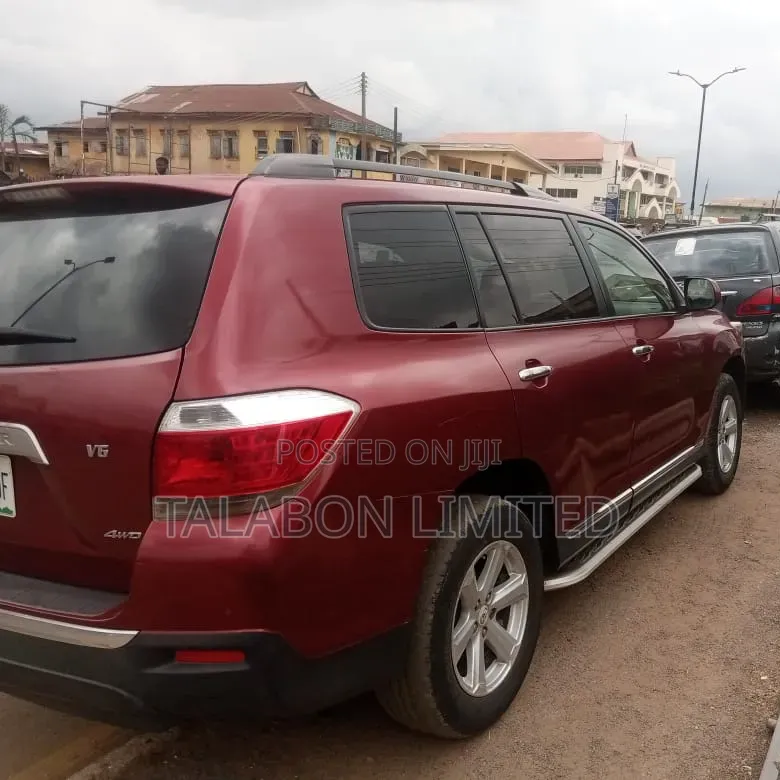 Toyota Highlander 4x4 2008 Red