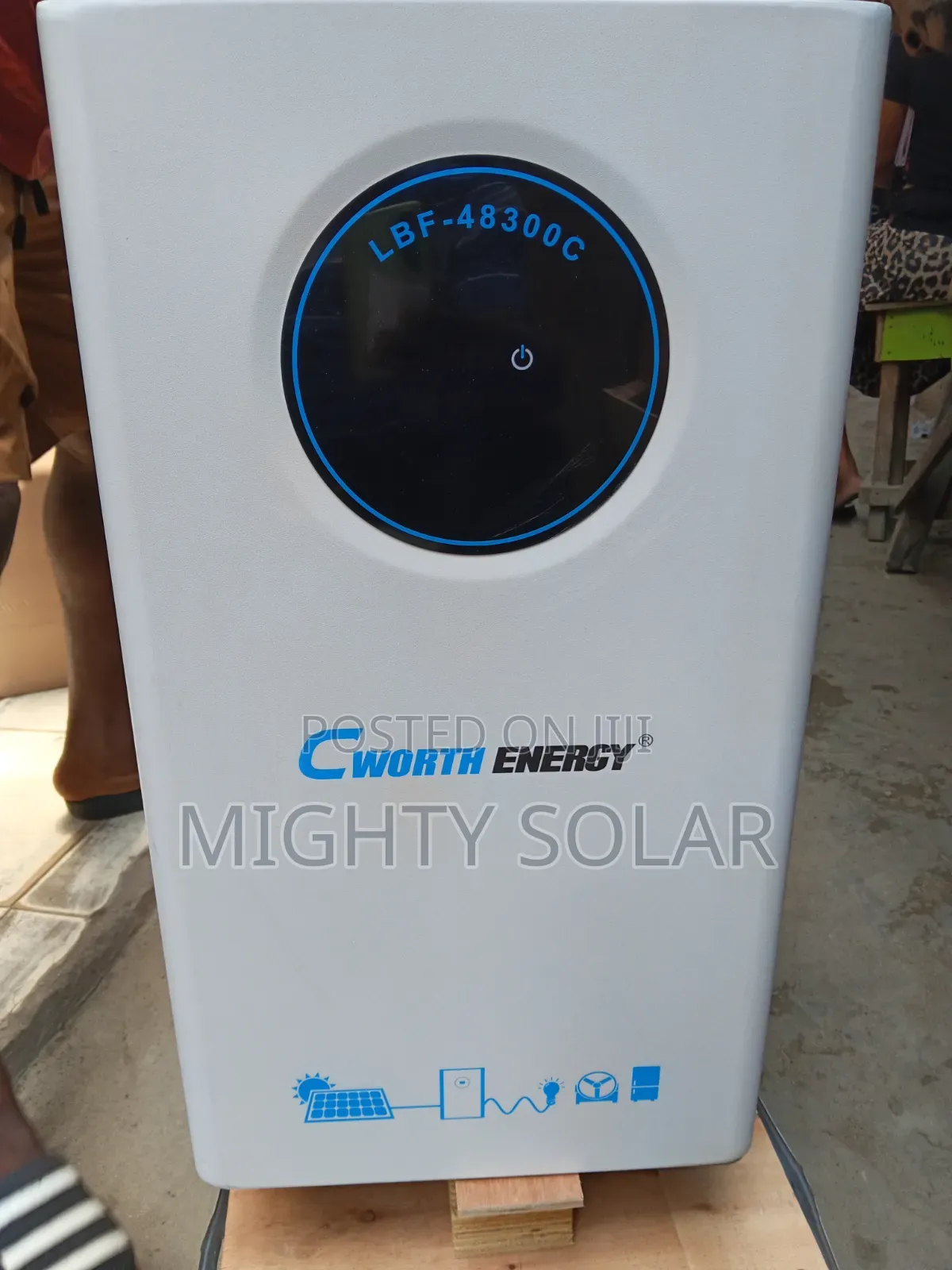 15kwh Cworth Lithium Ion Battery