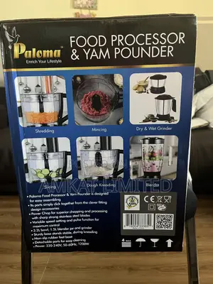 Paloma Food Processor &Yam Pounder (8in1)