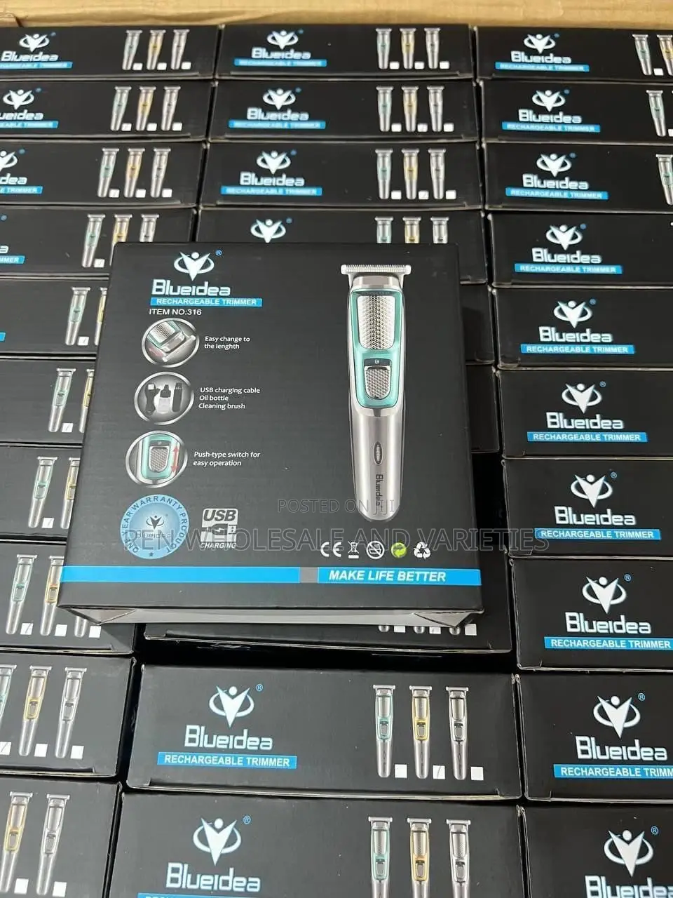 Blue Idea Hair Clipper