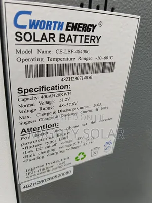 20kwh Cworth Energy Lithium Battery