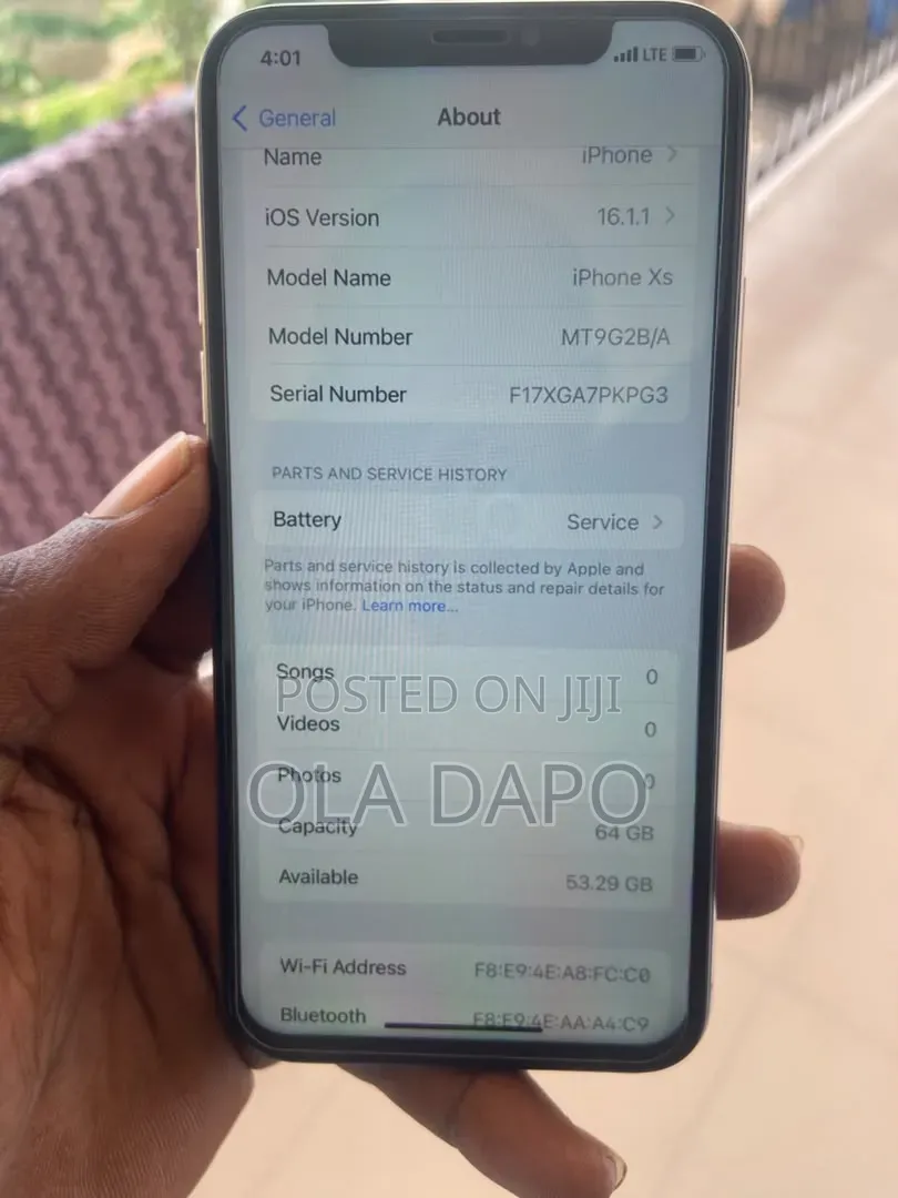 Apple iPhone XS 64 GB Rose Gold