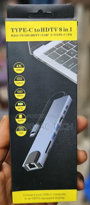 Type C to HDTV 8 in 1