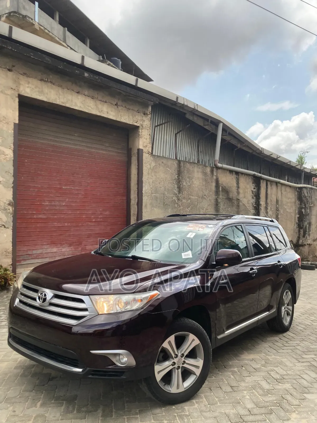 Toyota Highlander 2013 Red