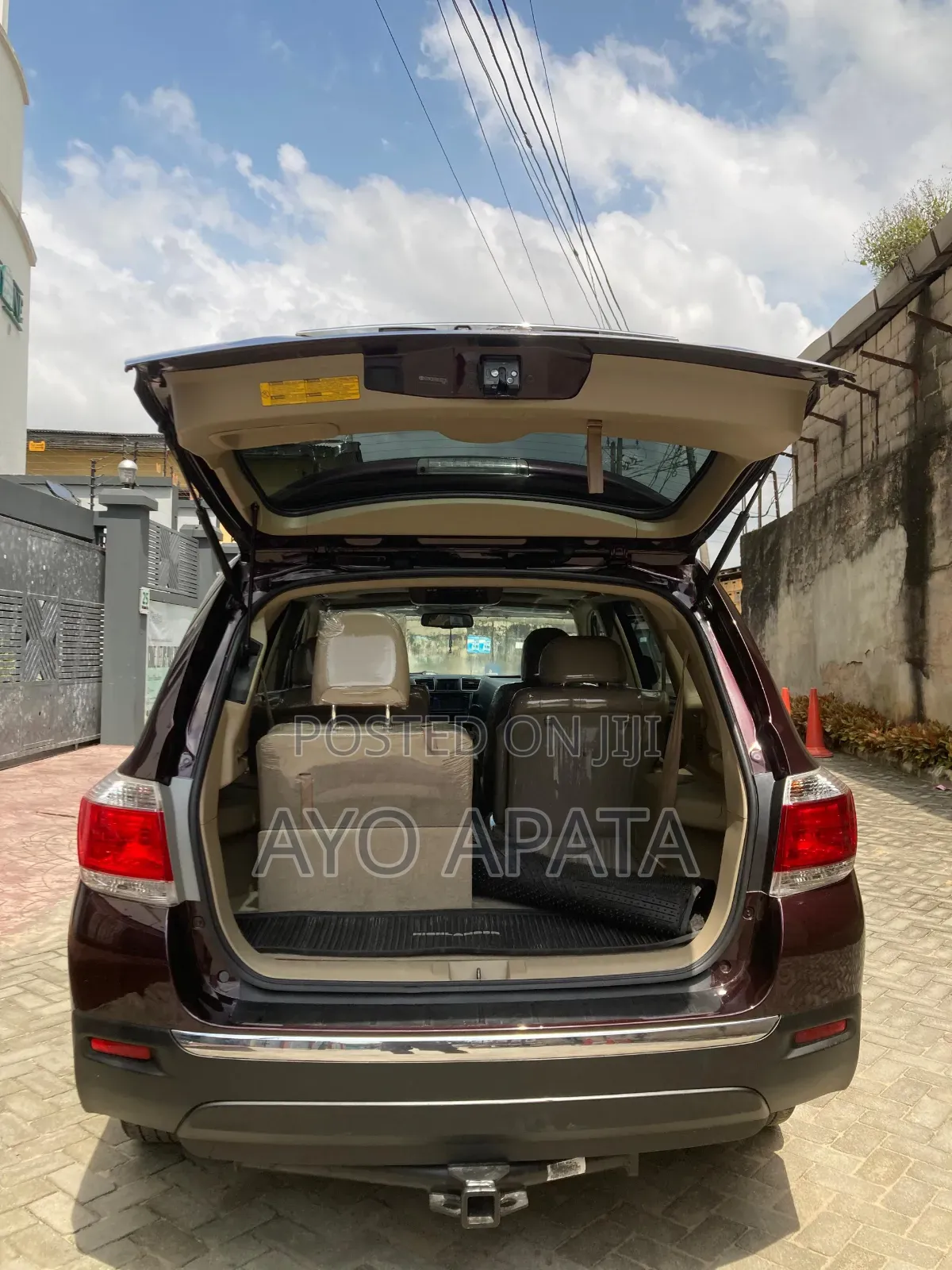 Toyota Highlander 2013 Red