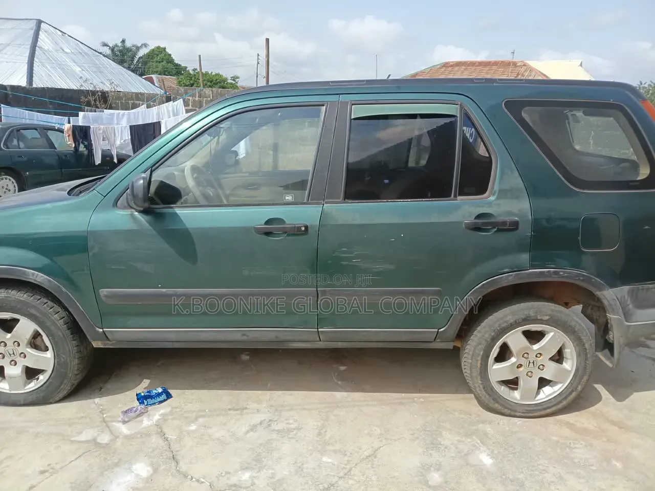 Honda CR-V 2002 Green