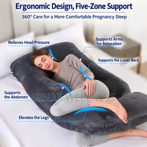 J-Shaped Pregnancy Pillow | Maternity Pillow