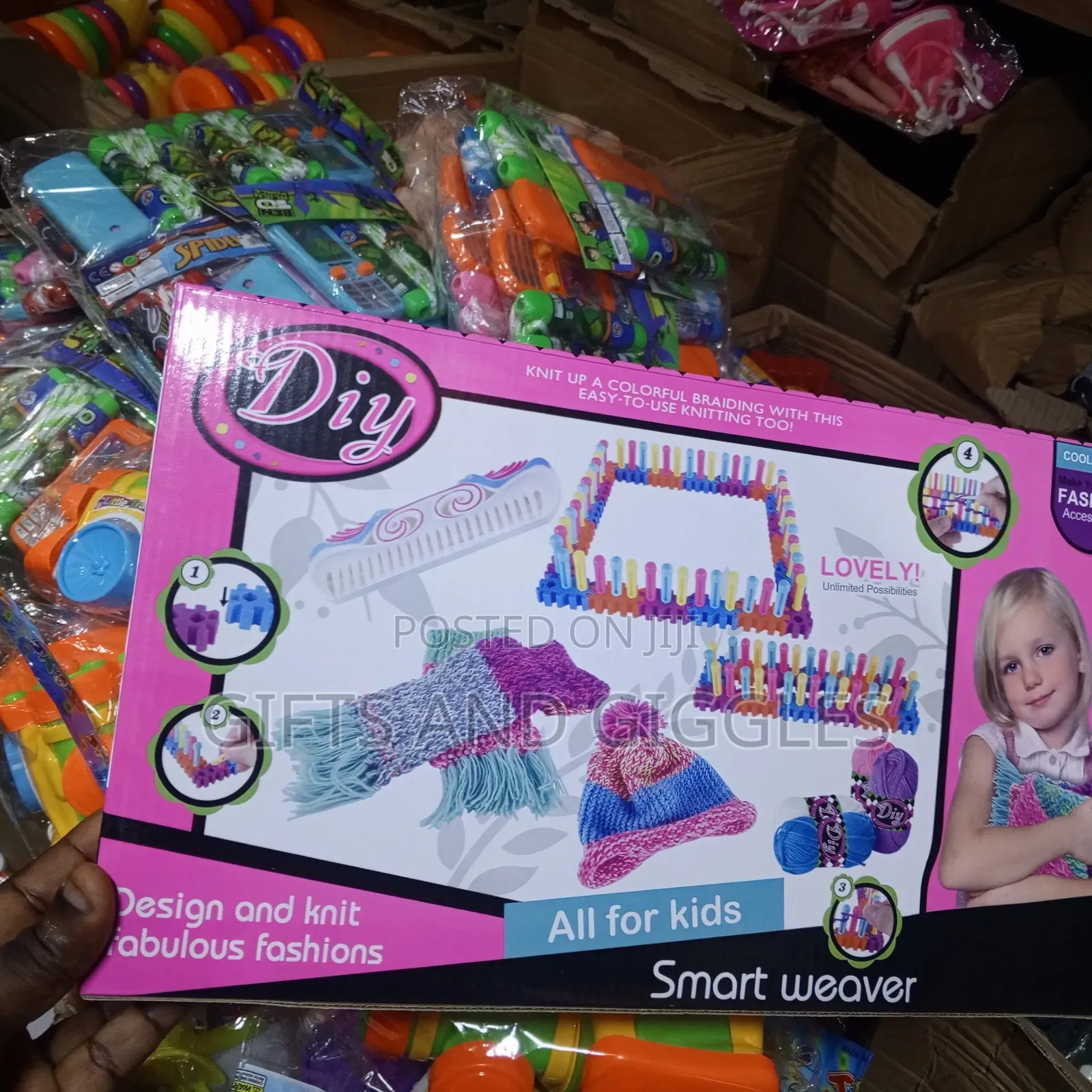 DIY Knitting Kit for Kids