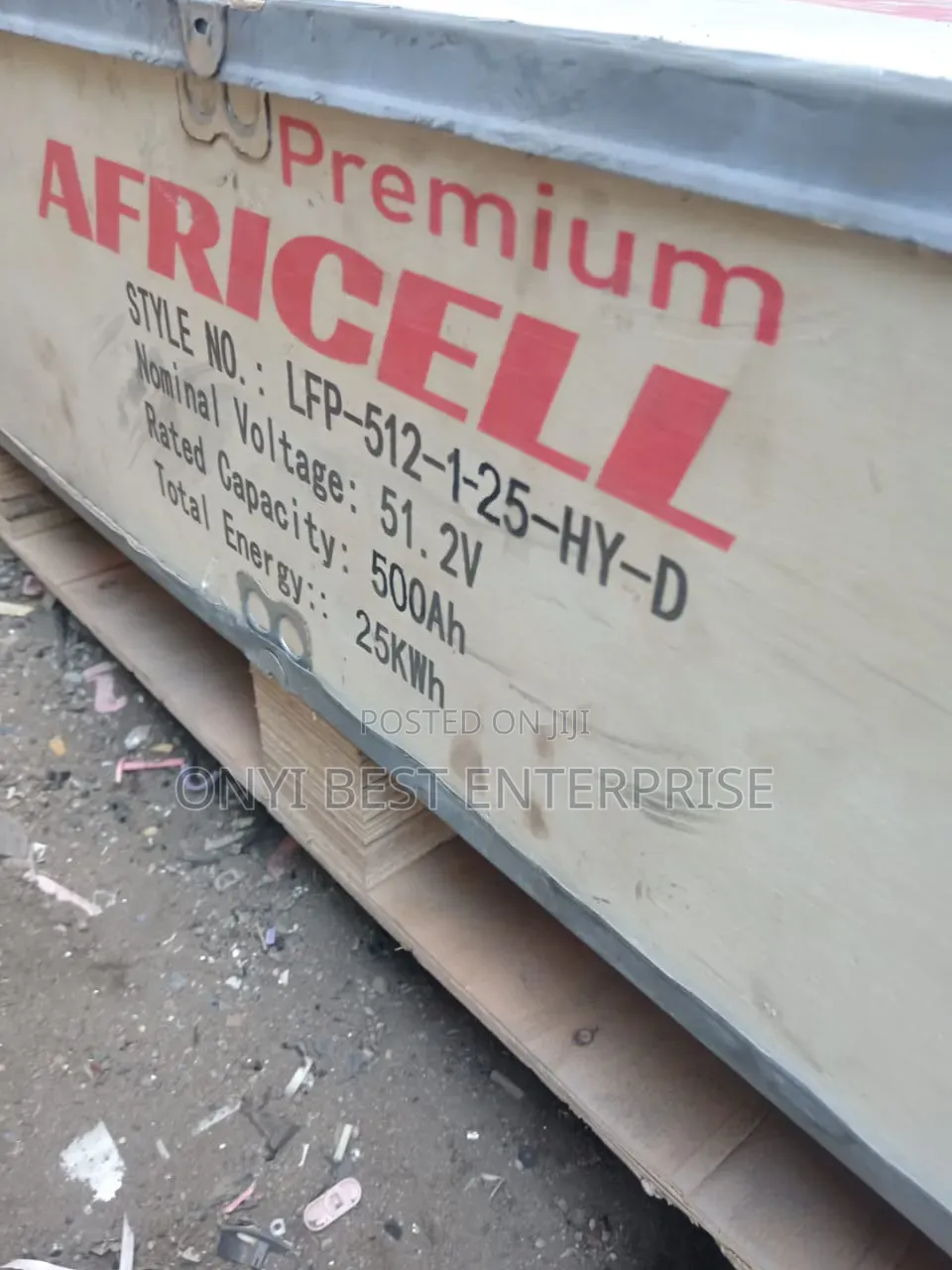 Africell Lithium Ion Battery 25kwh 51.2V