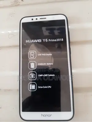 New Huawei Y6 2018 16 GB White